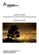 Titel von Light Pollution Consequences and Sustainable Lighting Design