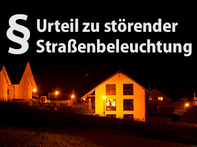 urteil 2019 stoerende strassenbeleuchtung