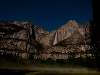 Mondschein im Yosemite-Nationalpark