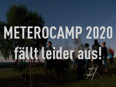 Meteorcamp 2020 faellt leider aus